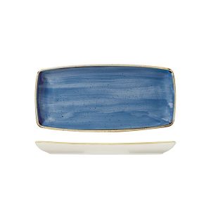 Stonecast by Churchill Stonecast Cornflower Blue Oblong Chef's Plate