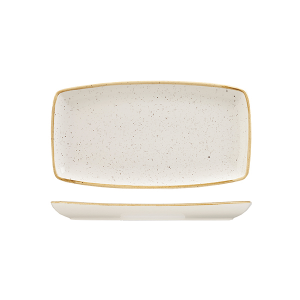 Stonecast by Churchill Stonecast Barley White Oblong Plate