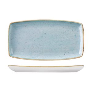 Stonecast by Churchill Stonecast Duck Egg Oblong Chef's Plate