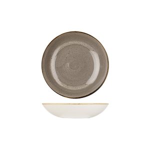 Stonecast by Churchill Stonecast Peppercorn Grey Round Coupe Bowl