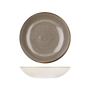Stonecast by Churchill Stonecast Peppercorn Grey Round Coupe Bowl
