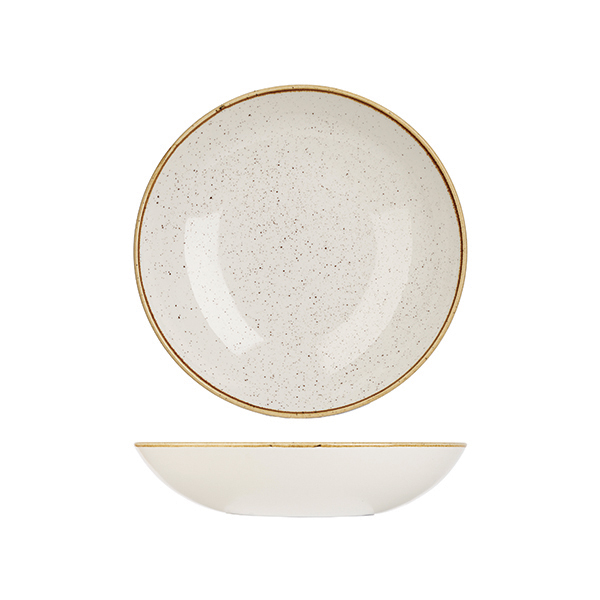 Stonecast by Churchill Stonecast Barley White Round Coupe Bowl