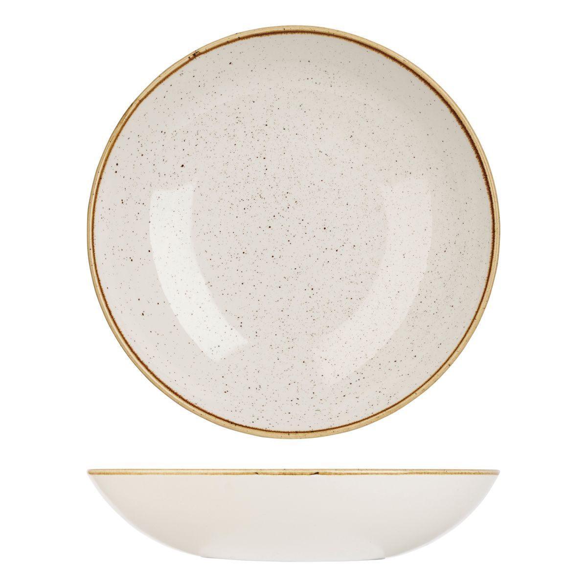 Stonecast by Churchill Stonecast Barley White Round Coupe Bowl