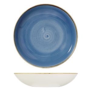 Stonecast by Churchill Stonecast Cornflower Blue Round Coupe Bowl