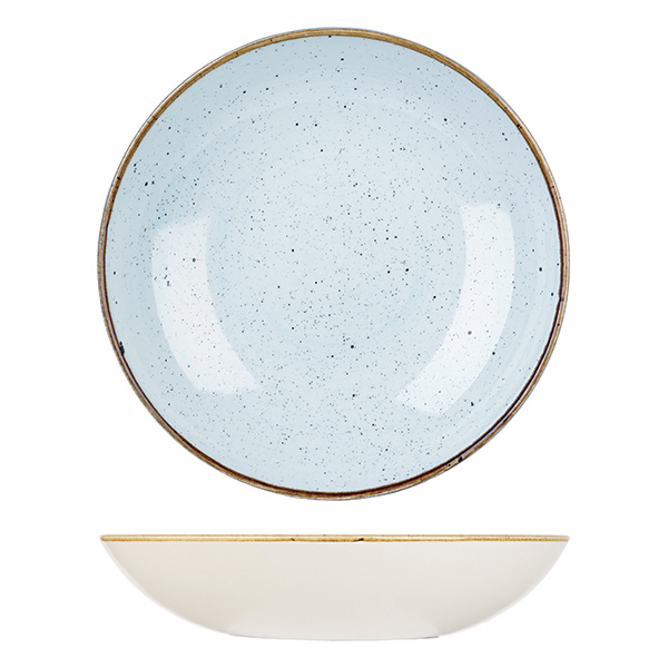 Stonecast by Churchill Stonecast Duck Egg Round Coupe Bowl