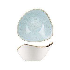 Stonecast by Churchill Stonecast Duck Egg Triangular Bowl