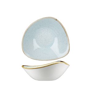 Stonecast by Churchill Stonecast Duck Egg Triangular Bowl