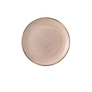 Stonecast by Churchill Stonecast Raw Terracotta Round Coupe Plate