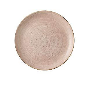 Stonecast by Churchill Stonecast Raw Terracotta Round Coupe Plate