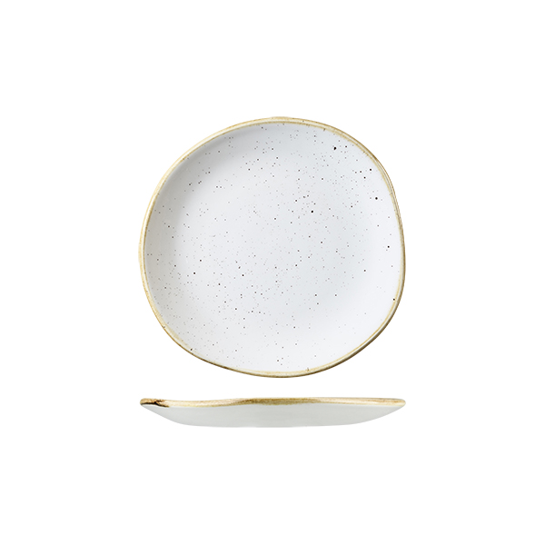 Stonecast by Churchill Stonecast Barley White Organic Round Plate
