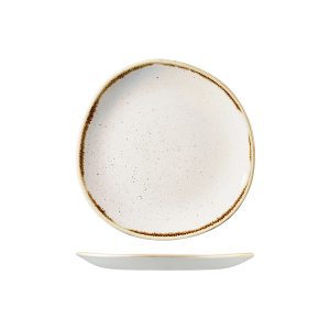 Stonecast by Churchill Stonecast Barley White Organic Round Plate