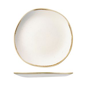 Stonecast by Churchill Stonecast Barley White Organic Round Plate