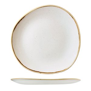 Stonecast by Churchill Stonecast Barley White Organic Round Plate