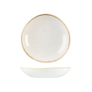 Stonecast by Churchill Stonecast Barley White Organic Round Bowl