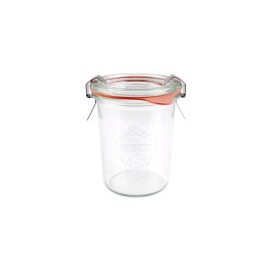 Complete Glass Jar with Lid & Seal 60x80mm / 160ml