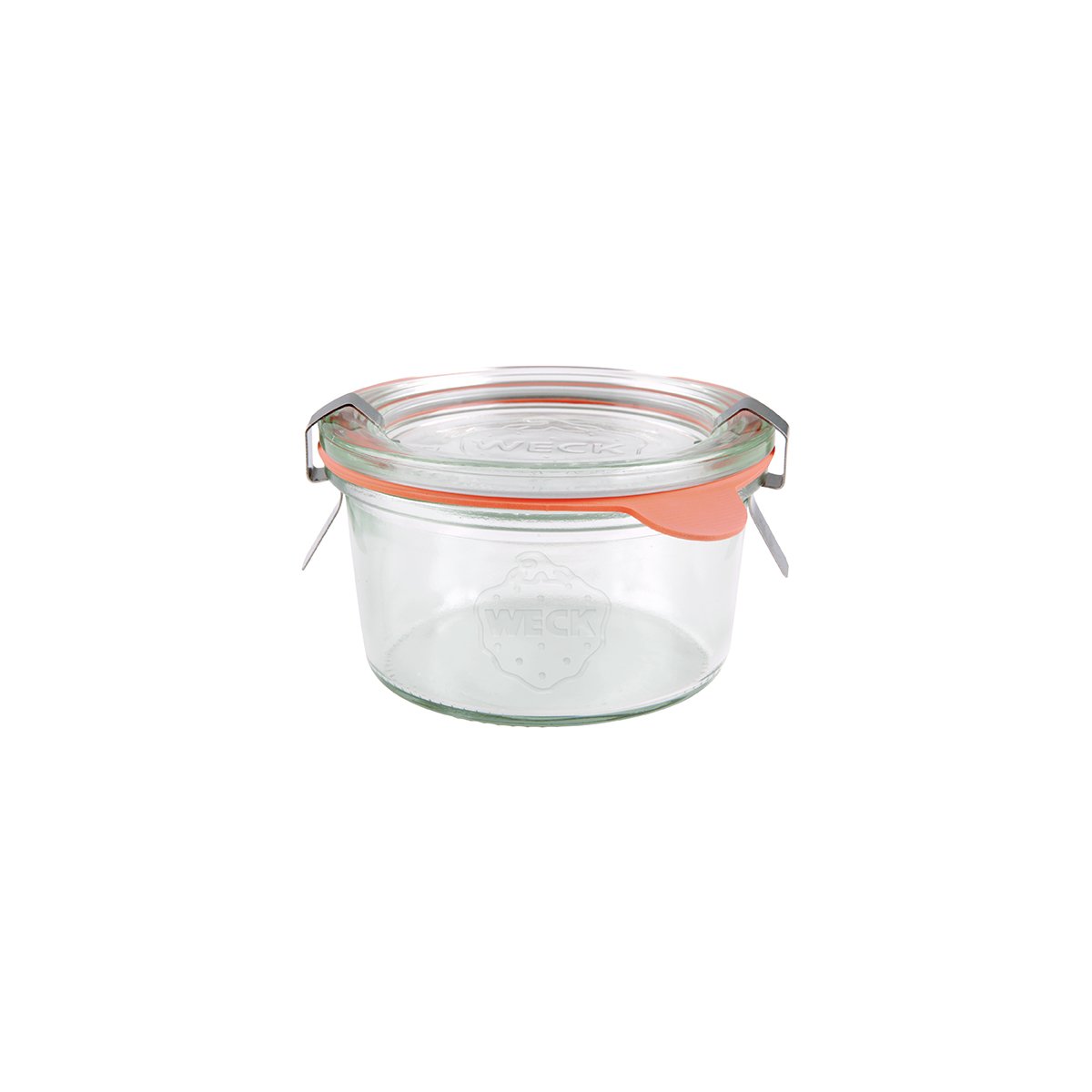 Complete Glass Jar with Lid & Seal 80x47mm / 165ml