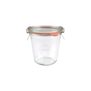 Complete Glass Jar with Lid & Seal 80x87mm / 290ml