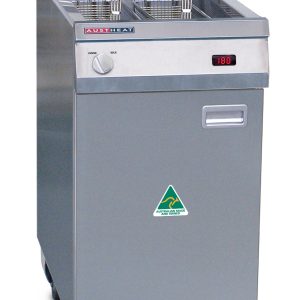 Austheat Freestanding Electric Fryer, 2 baskets