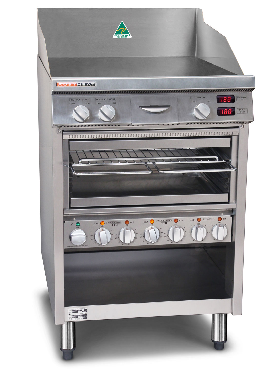Austheat Freestanding Hotplate/Grill