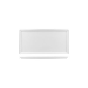 Australian Fine China Bistro Rectangular Platter - Narrow Rim