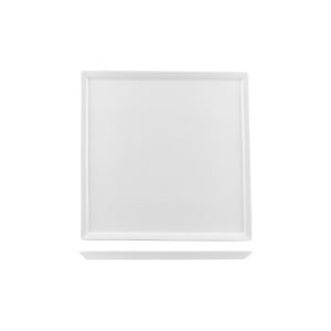 Australian Fine China Bistro Square Plate - Narrow Rim