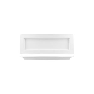 Australian Fine China Bistro Rectangular Platter - Broad Rim