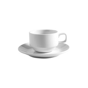 Australian Fine China Bistro Stackable Tea / Coffee Cup