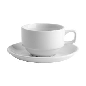 Australian Fine China Bistro Stackable Cappuccino Cup