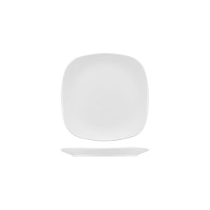Australian Fine China Bistro Square Coupe Plate