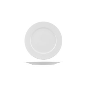 Australian Fine China Bistro Round Plate - Wide Rim