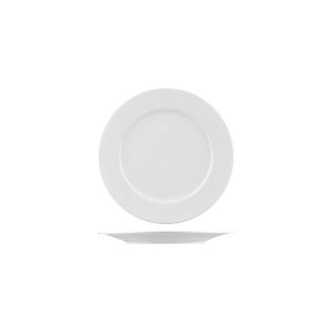 Australian Fine China Bistro Round Plate - Wide Rim