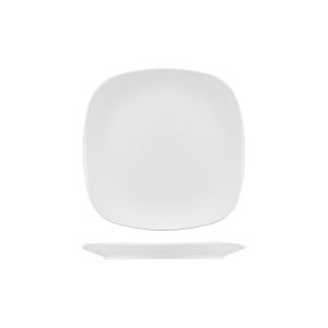 Australian Fine China Bistro Square Coupe Plate