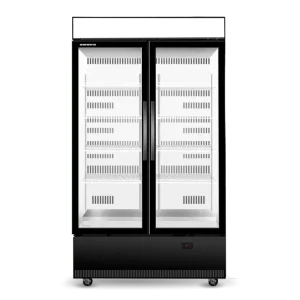 EziCore BCE1200N 2 Glass Door Display or Storage Fridge