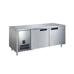 2 Door Fridge 760mm Deep Stainless Steel Doors
