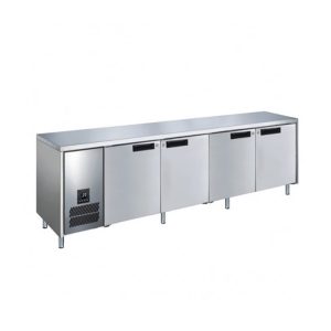 4 Door Slimline 660mm Deep Freezer