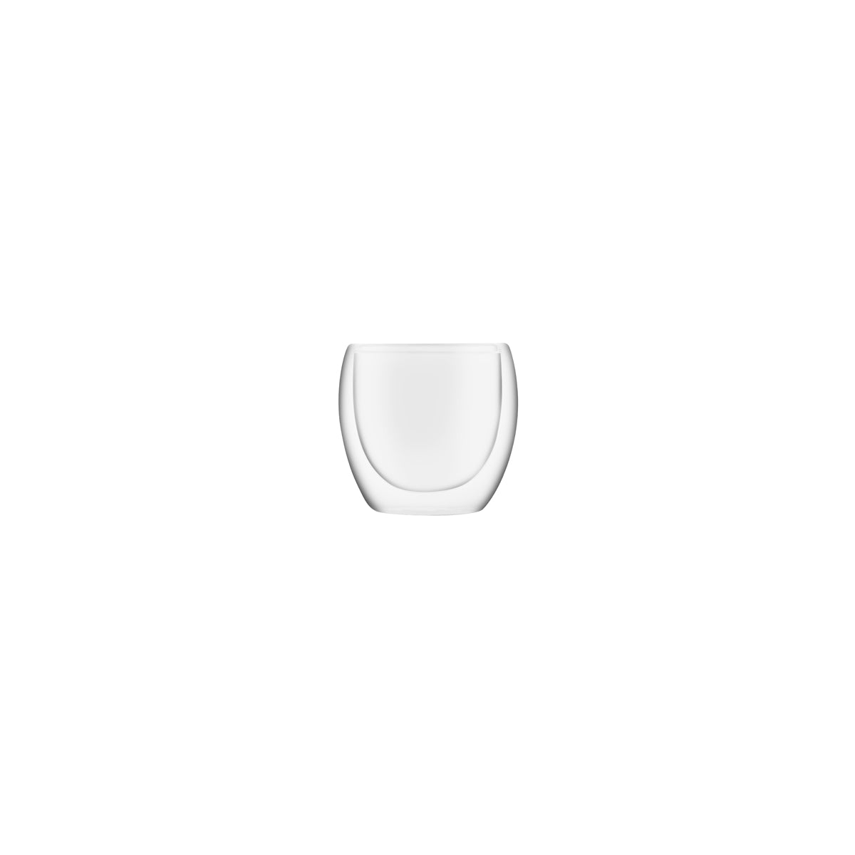Infusion Double Wall Glass 80ml 2pc Set