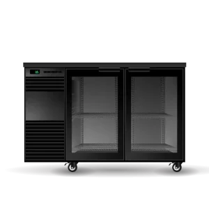 BackBar 2 Glass Swing Door Fridge