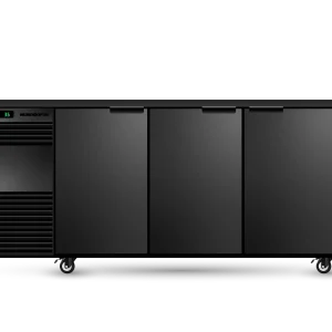 BackBar 3 Glass Sliding Door Fridge