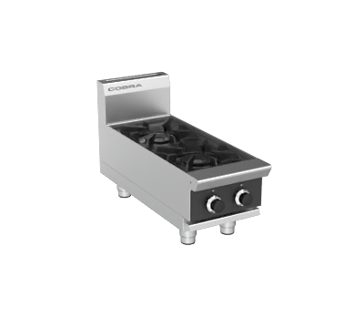 Cobra C3D-B 305mm Two Burner Gas Cooktop - Bench Model