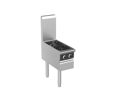 Cobra C3D-W 305mm Two Burner / Wok End Gas Cooktop