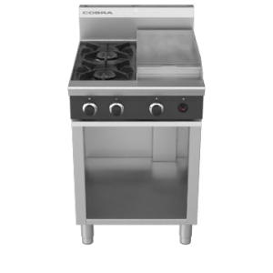 Cobra C6C - 600mm Two Burner / Griddle Gas Cooktop