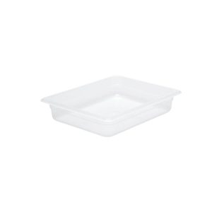 GN Storage Container Polypropylene Size 1/2 x 65mm Clear
