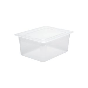 GN Storage Container Polypropylene Size 1/2 x 150mm Clear