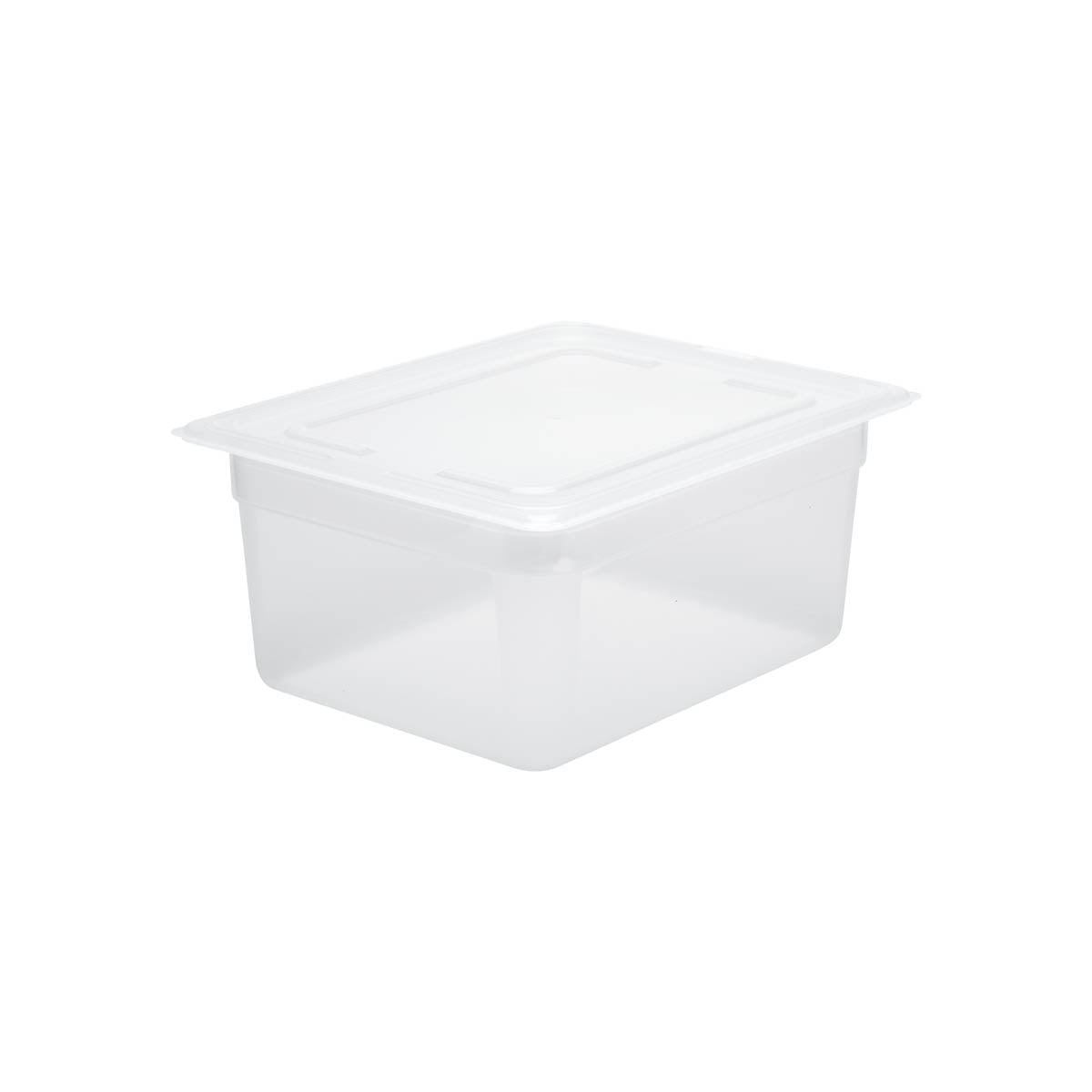 GN Storage Container Polypropylene Size 1/2 x 150mm Clear