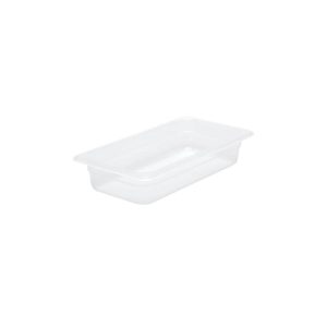 GN Storage Container Polypropylene Size 1/3 x 65mm Clear