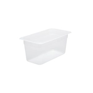 GN Storage Container Polypropylene Size 1/3 x 150mm Clear