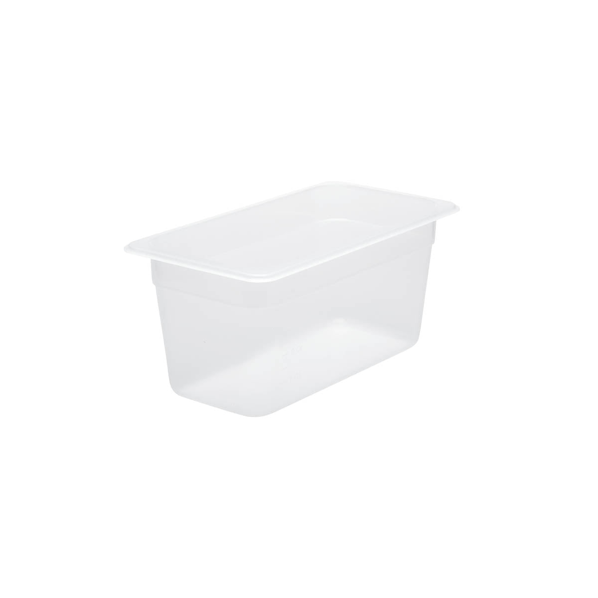 GN Storage Container Polypropylene Size 1/3 x 150mm Clear