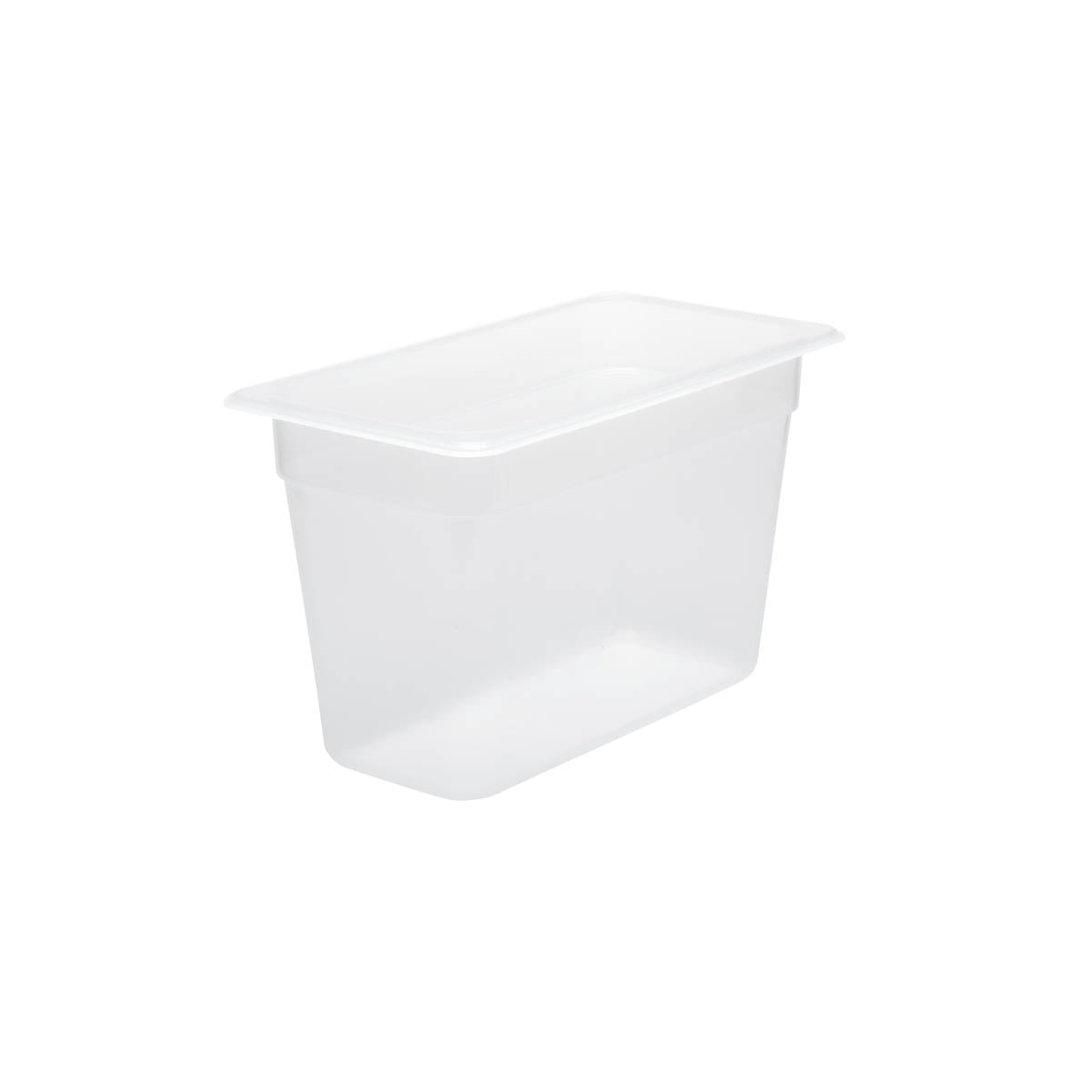 GN Storage Container Polypropylene Size 1/3 x 200mm Clear
