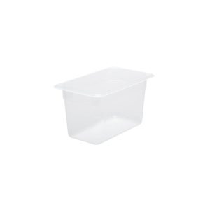GN Storage Container Polypropylene Size 1/4 x 150mm Clear