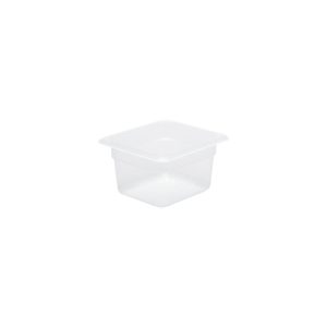 GN Storage Container Polypropylene Size 1/6 x 100mm Clear